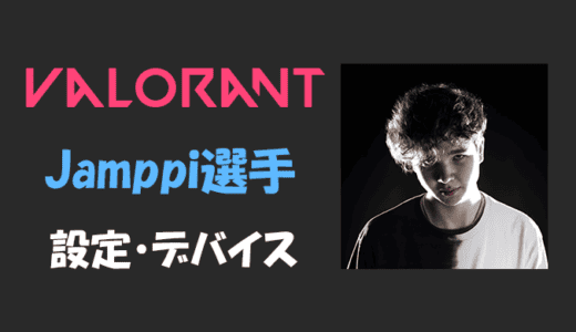 【VALORANT】Jamppi(ヤンピ)選手の設定・感度・年齢等