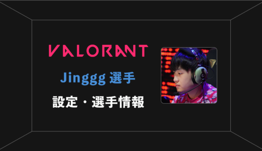 【VALORANT】Jinggg(ジン)選手の感度・設定